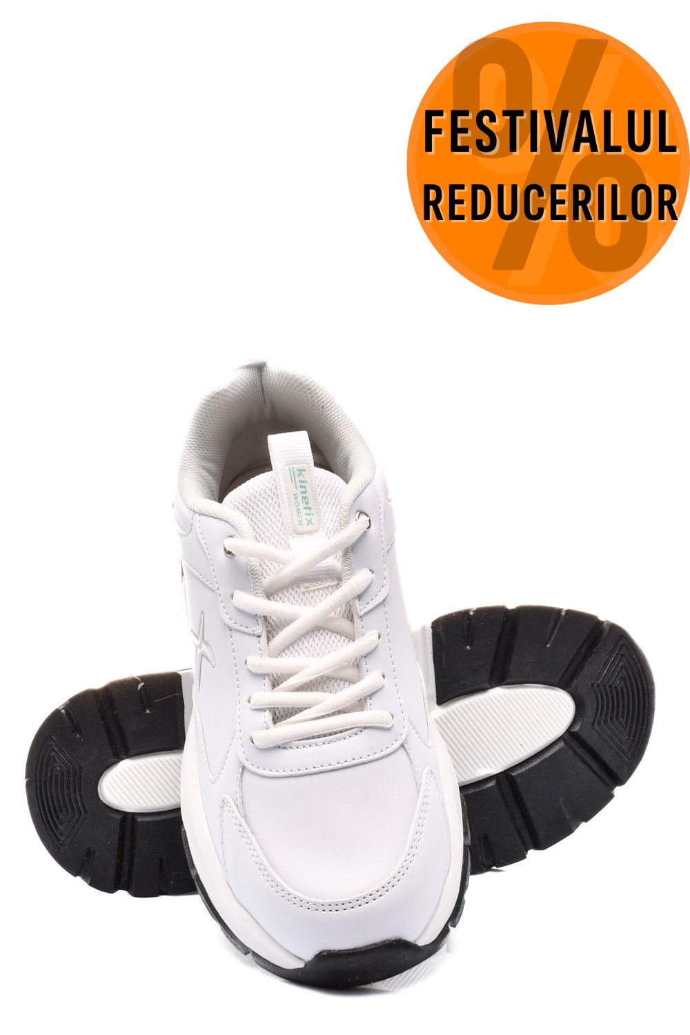 KINETIX, PANTOFI SPORT WHITE VALERIA