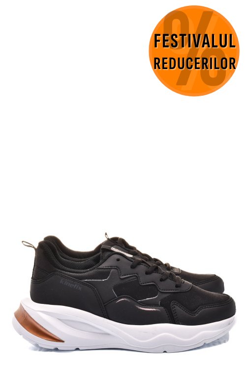 Kinetix, pantofi sport black jane
