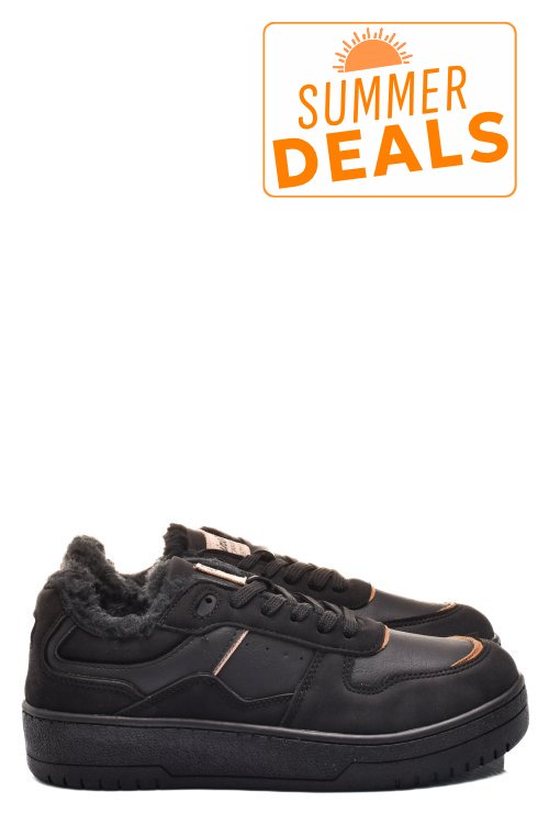 Kinetix, pantofi sport black alva