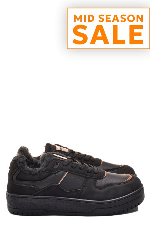 Kinetix, pantofi sport black alva