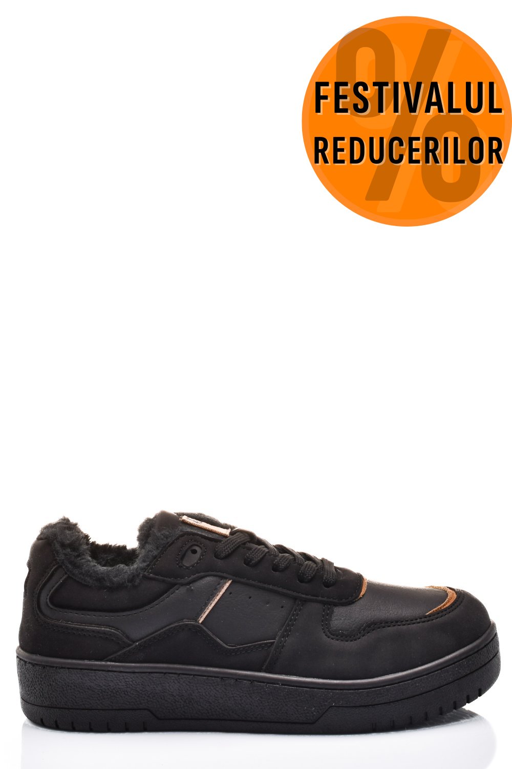 KINETIX, PANTOFI SPORT BLACK ALVA
