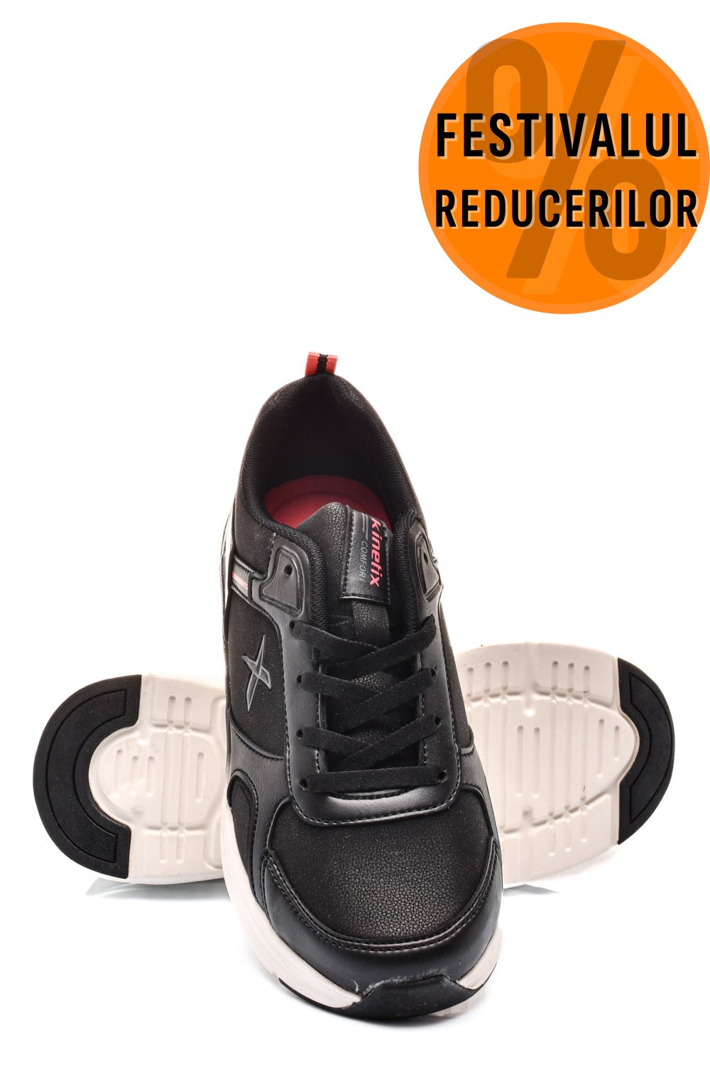 KINETIX, PANTOFI SPORT BLACK CINTIA