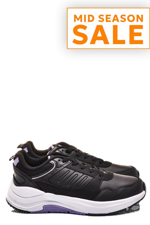 Kinetix, pantofi sport black traces