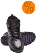 KINETIX, PANTOFI SPORT BLACK PURPLE SALLY-HI