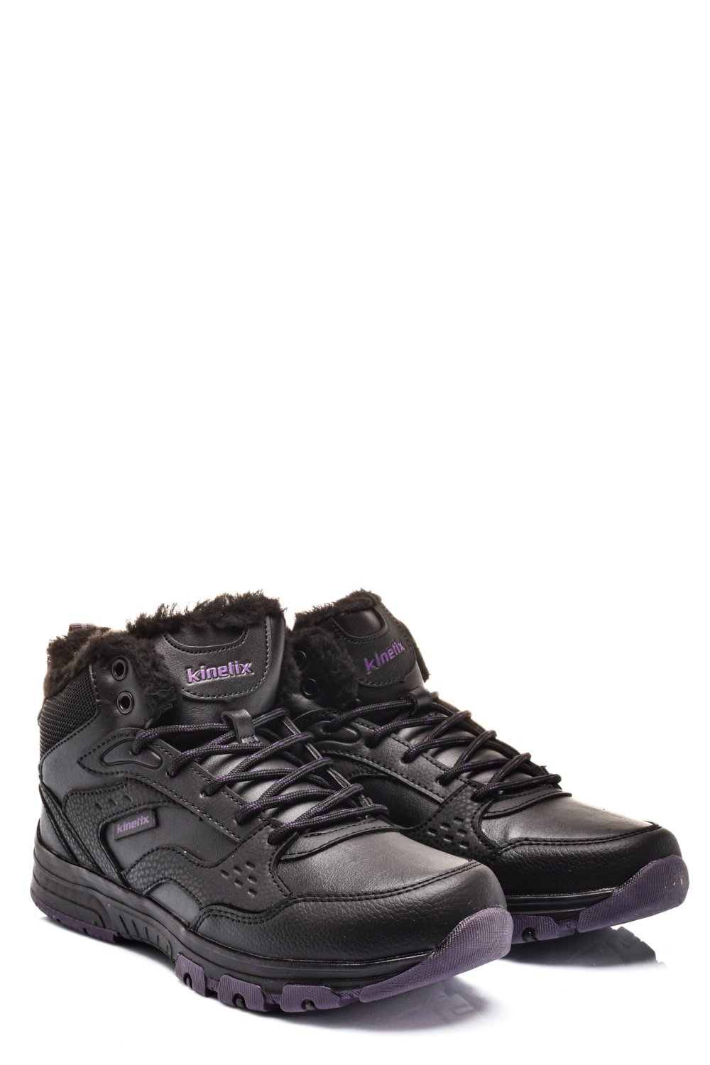 KINETIX, PANTOFI SPORT BLACK PURPLE SALLY-HI