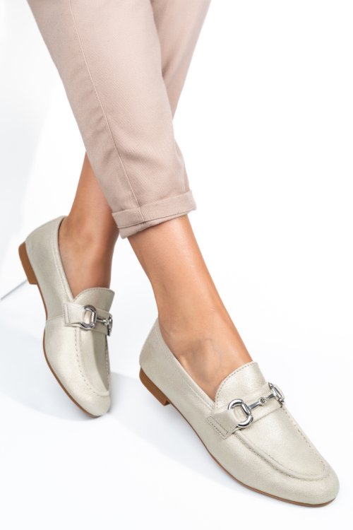 Mocasini femei piele naturala olive ws-263r19