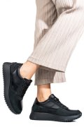 PANTOFI SPORT NEGRI PIELE NATURALA 4S7754