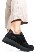 PANTOFI SPORT NEGRI PIELE NATURALA 4S7754