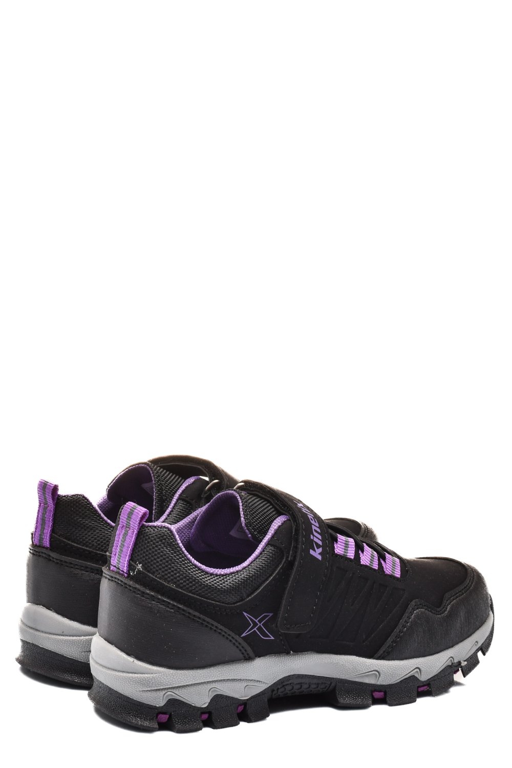 KINETIX, GHETE COPII BLACK PURPLE SHER