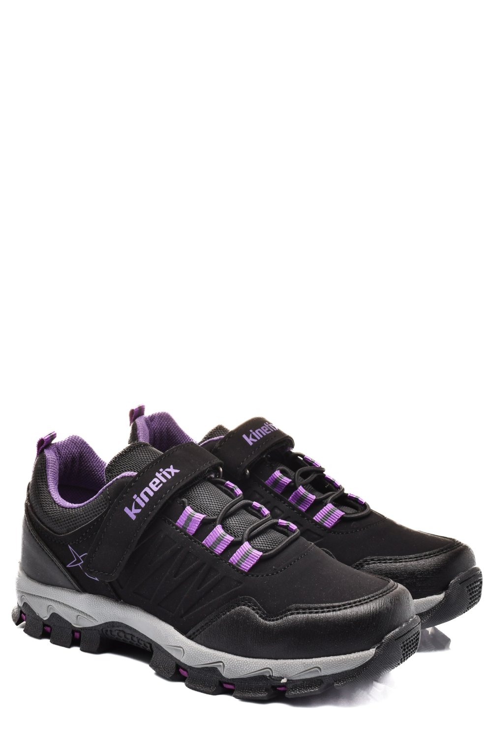 KINETIX, GHETE COPII BLACK PURPLE SHER