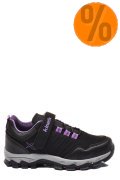 KINETIX, GHETE COPII BLACK PURPLE SHER