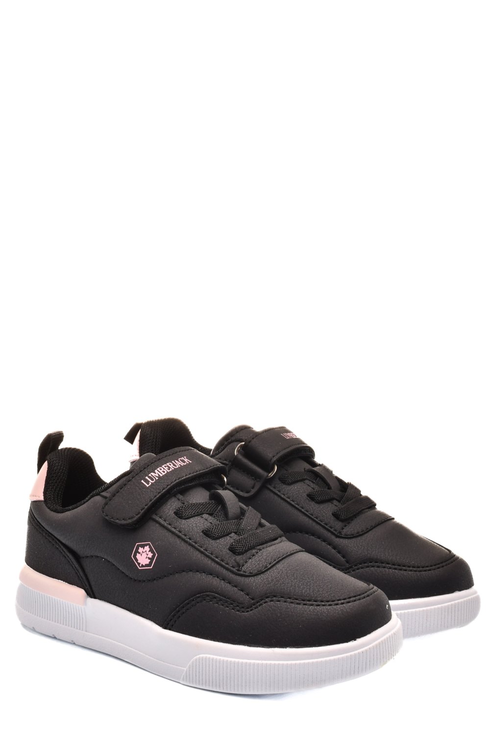 LUMBERJACK, PANTOFI SPORT COPII BLACK PINK RICK