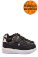 Lumberjack, pantofi sport copii black pink rick