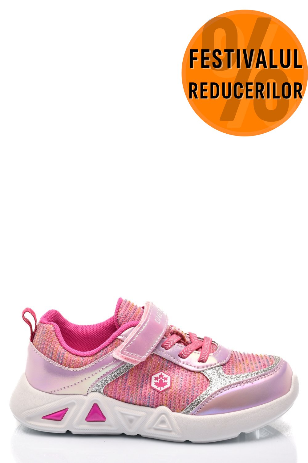 LUMBERJACK, PANTOFI SPORT COPII PINK LINDA