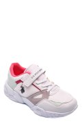 U.S. POLO ASSN, PANTOFI SPORT COPII WHITE PINK HOLD-JR