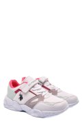 U.S. POLO ASSN, PANTOFI SPORT COPII WHITE PINK HOLD-JR