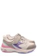 Lumberjack, pantofi sport copii white lila silvia mesh
