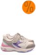 Lumberjack, pantofi sport copii white lila silvia mesh
