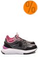 Kinetix, pantofi sport black rosalin