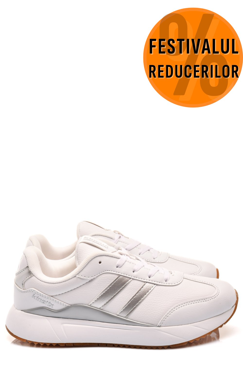 KINETIX, PANTOFI SPORT WHITE JANIS-2PR
