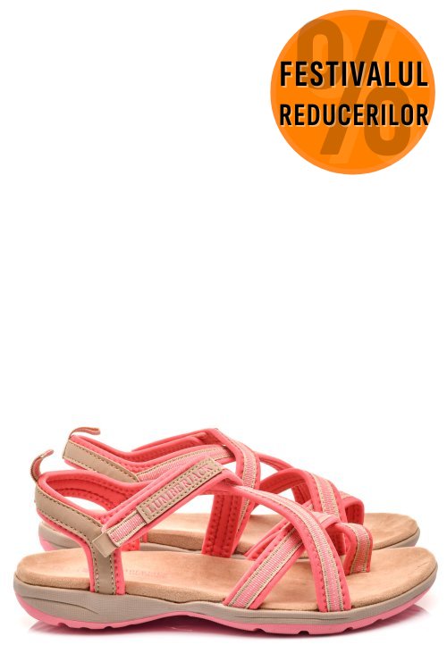 Lumberjack, sandale pink alisa