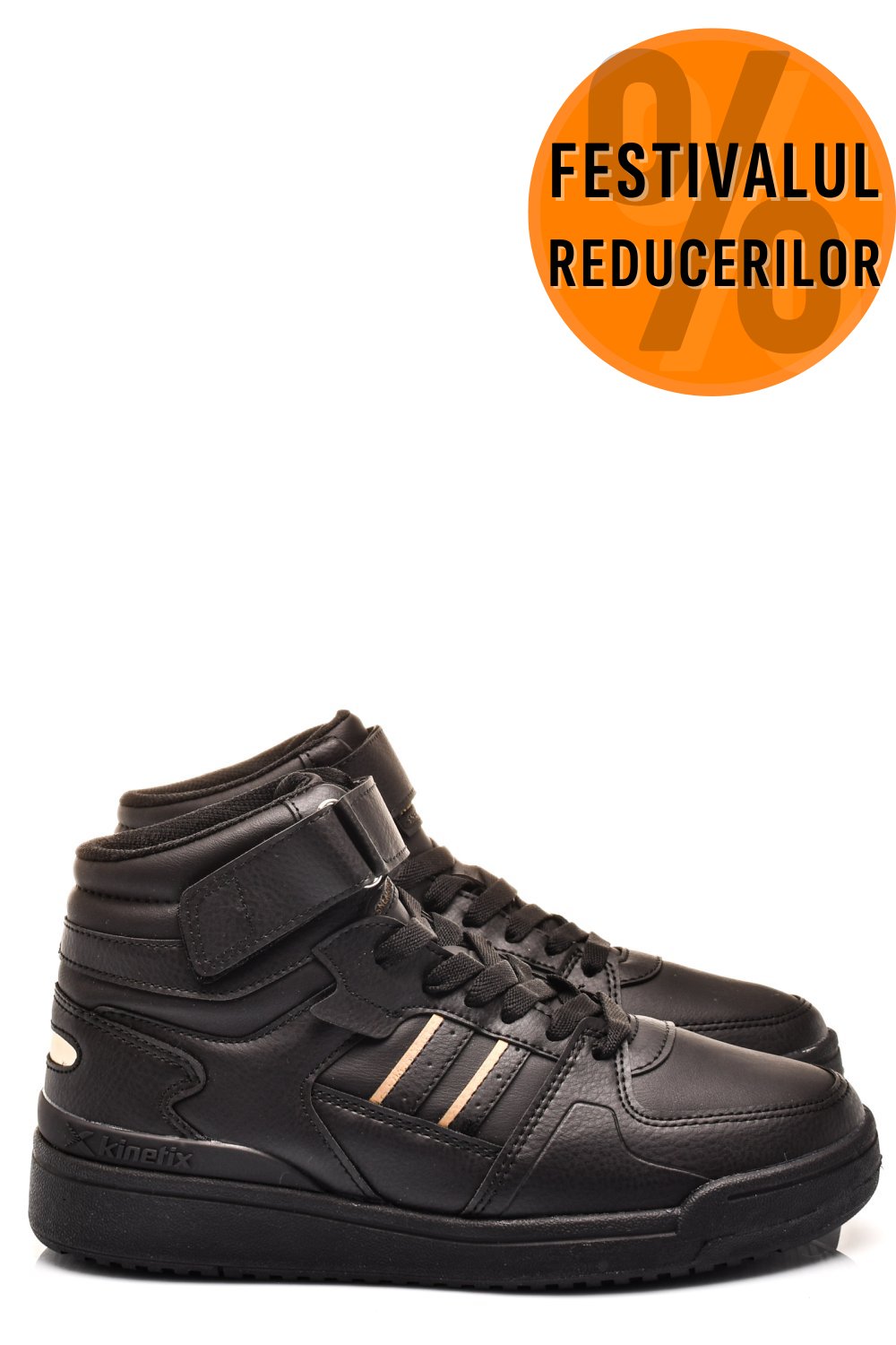 KINETIX, GHETE SPORT BLACK WILMO