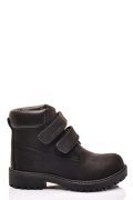 LUMBERJACK, GHETE BLACK COPII PIELE NATURALA RIVER-JR
