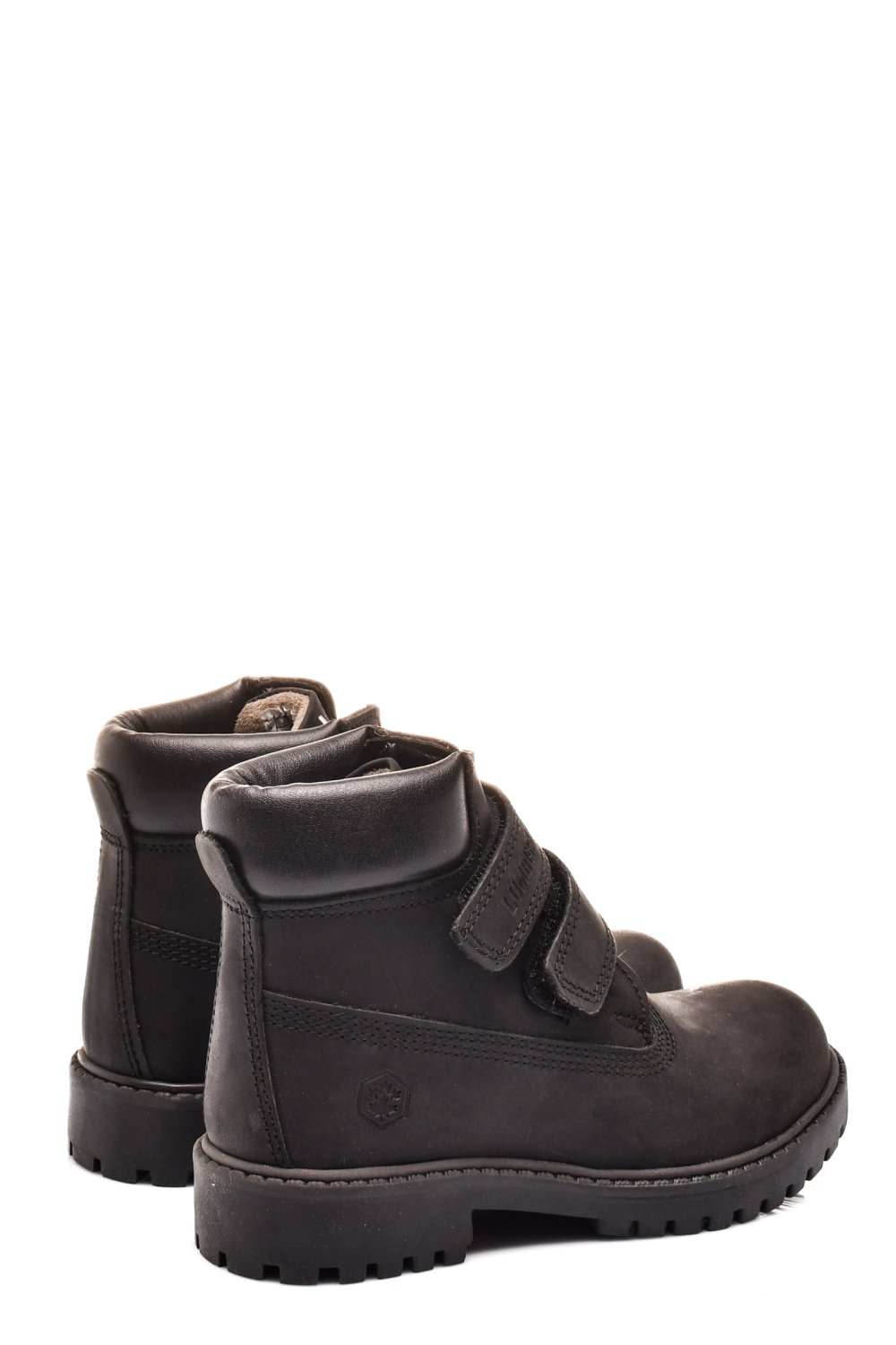LUMBERJACK, GHETE BLACK COPII PIELE NATURALA RIVER-JR