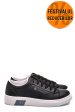 Lumberjack, pantofi sport black tina