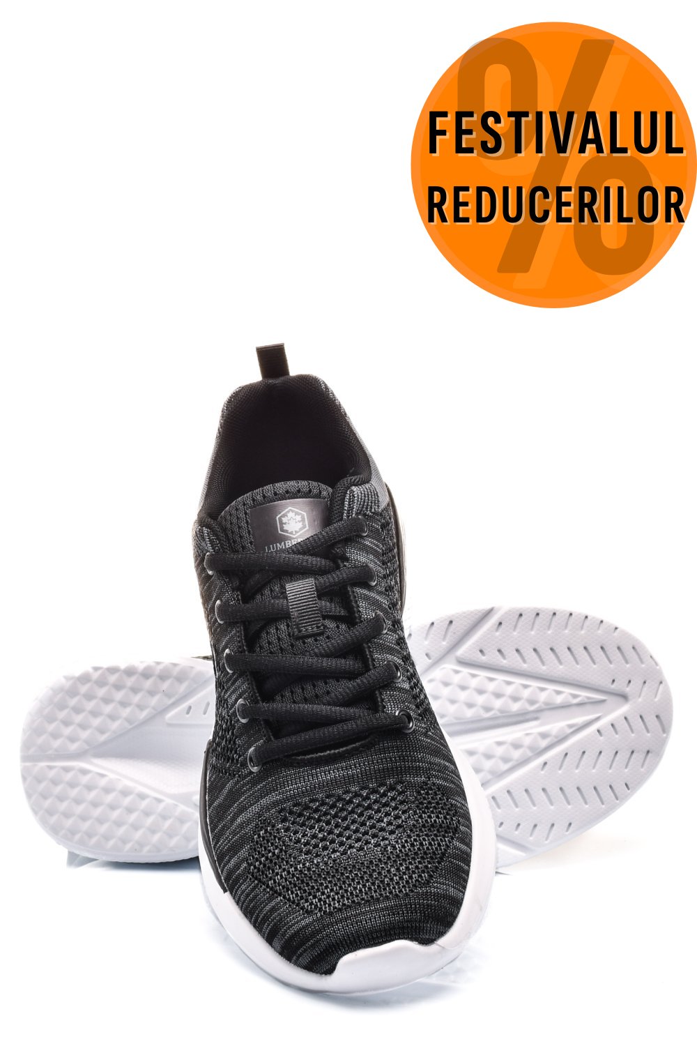 LUMBERJACK, PANTOFI SPORT BLACK WOLKY