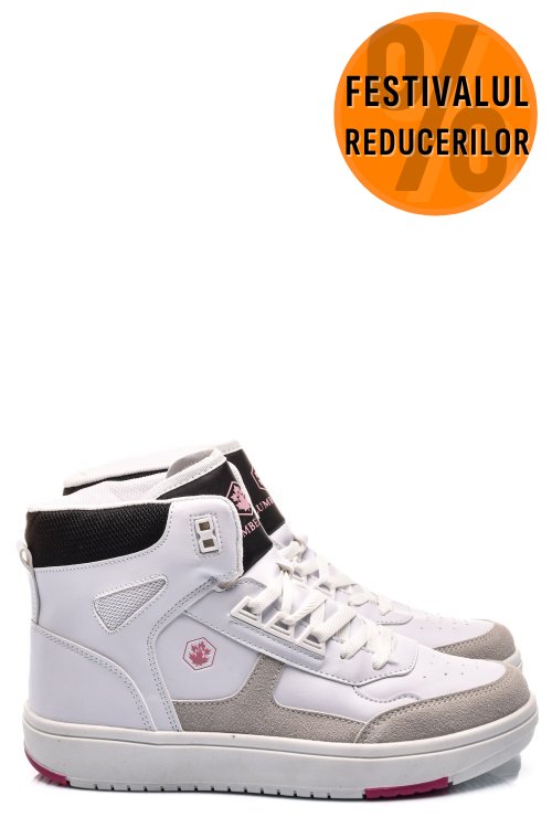 Lumberjack, ghete sport white adapt
