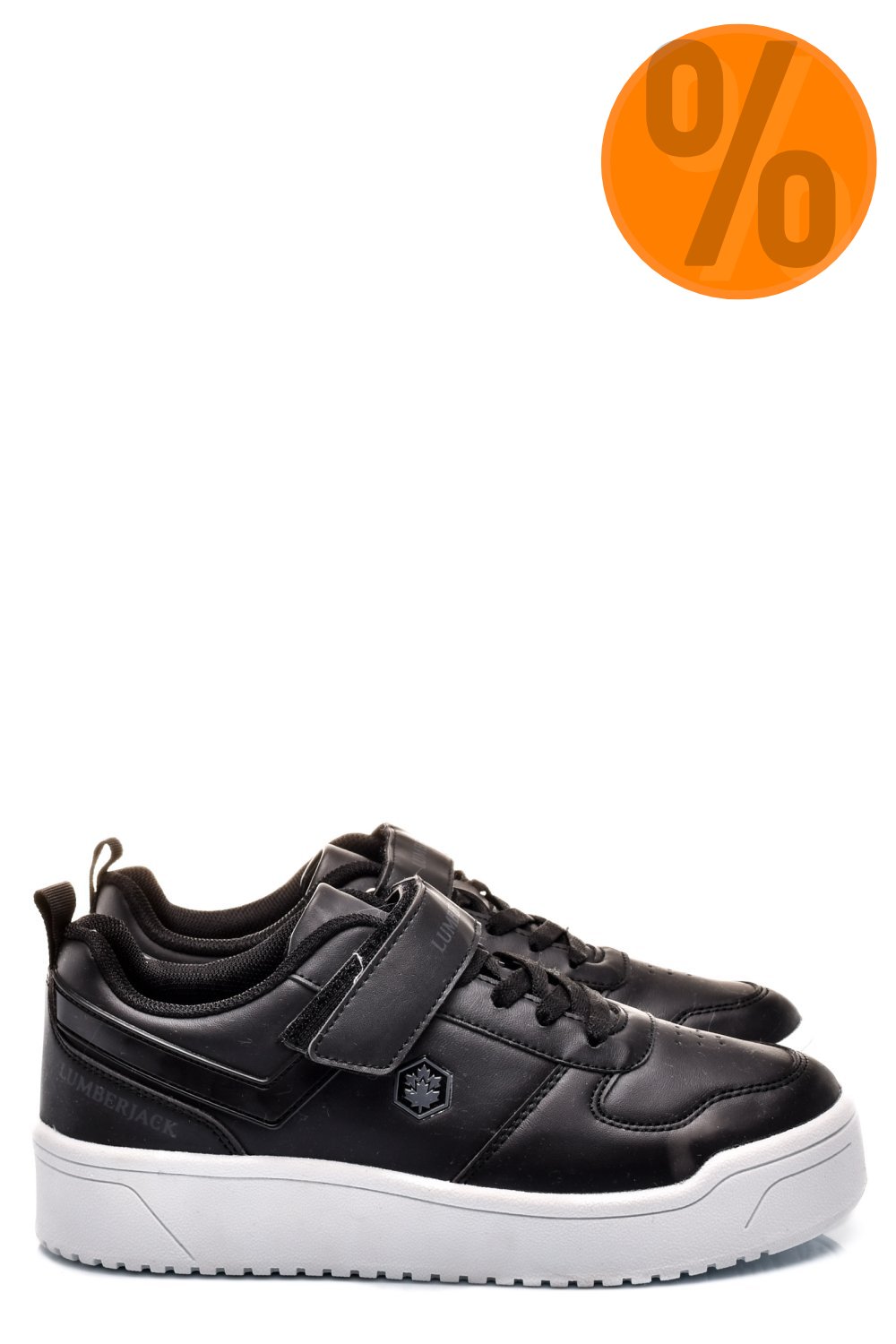 LUMBERJACK, PANTOFI SPORT BLACK LINA-3FX